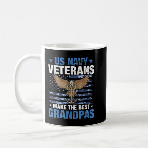アメリカ海軍の退役軍人がV最高のに対してのおじいさん贈り物をする コーヒーマグカップ