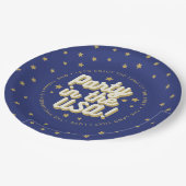 アメリカ海軍パーティー 4th of July 飾り ペーパープレート (アングル)