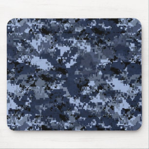 アメリカ海軍ブルーカモフラージュマウスパッド マウスパッド