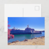 アメリカ海軍強襲揚陸艦 ポストカード (正面/裏面)