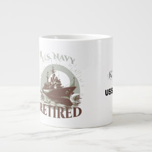 アメリカ海軍退役 ジャンボコーヒーマグカップ