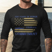 アメリカ海軍250周年記念サブマリンホワイトTシャツ Tシャツ