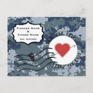 アメリカ海軍 結婚式場を確保して 案内ポストカード