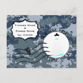 アメリカ海軍 結婚式場 & ウェディングドレス 案内ポストカード