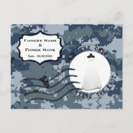 アメリカ海軍 結婚式場 & ウェディングドレス 案内ポストカード