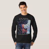 アメリカ海軍 250周年記念 Tシャツ (正面フル)