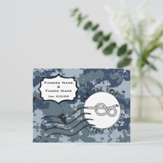 アメリカ海軍(USN) 結婚式場を確保せよ！ 案内ポストカード (スタンド正面)