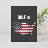 アメリカ湾おもしろいトランプ米国国旗 招待状 (スタンド正面)