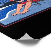 アメリカ湾からの挨拶 ポスター (角)