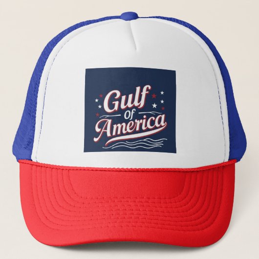 アメリカ湾のトラック帽 キャップ (正面)