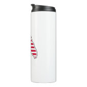 アメリカ湾ウォーターボトル タンブラー (回転右)
