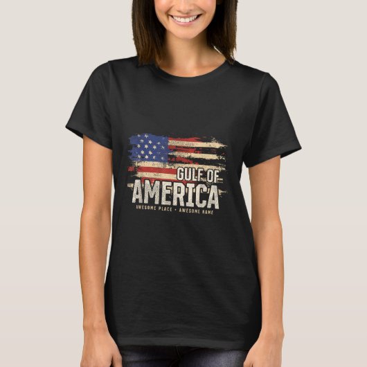 アメリカ湾グランジ国 Tシャツ (正面)