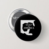 アメリカ湾シャツウおもしろいサ国旗 缶バッジ (正面&裏面)