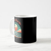 アメリカ湾トランプからの挨拶おもしろい コーヒーマグカップ (正面左)
