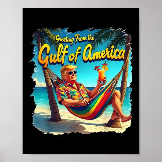 アメリカ湾トランプ・パトリオからの挨拶 ポスター (正面)