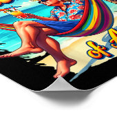 アメリカ湾パトリオからの冷たい挨拶 ポスター (角)