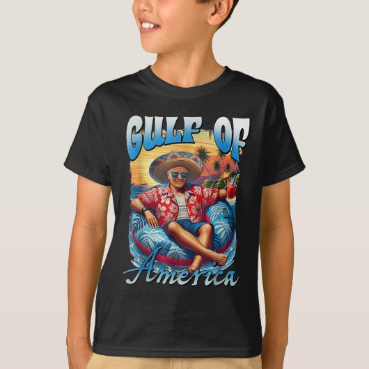 アメリカ湾パトリオからの冷たい挨拶 Tシャツ (正面)