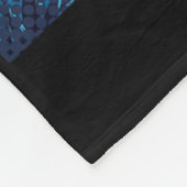 アメリカ湾ビーチPatrからのトランプの挨拶 フリースブランケット (角)