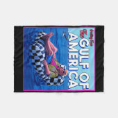 アメリカ湾メキシコSombrero Summer フリースブランケット (正面(横))