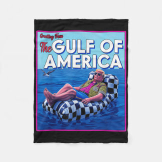 アメリカ湾メキシコSombrero Summer フリースブランケット