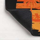 アメリカ湾ヴィンテージアメリカ愛国的デザイン マウスパッド (コーナー)