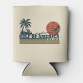 アメリカ湾ヴィンテージ愛国的デザイン 缶クーラー (正面)