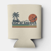 アメリカ湾ヴィンテージ愛国的デザイン 缶クーラー (裏面)