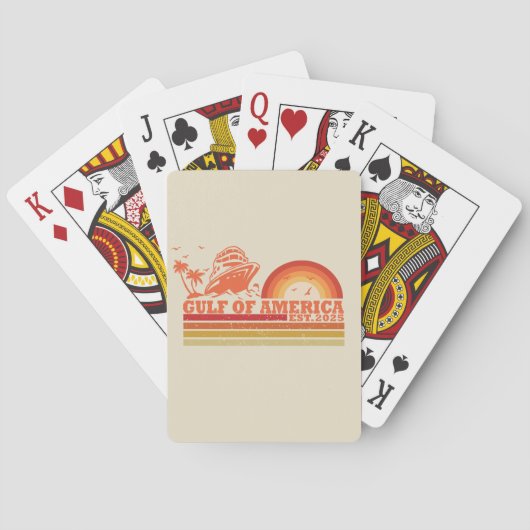 アメリカ湾ヴィンテージ トランプ (裏面)