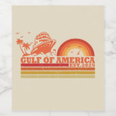 アメリカ湾ヴィンテージ ワインラベル (シングルラベル)