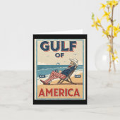 アメリカ湾岸地域2025アンクルサム愛国心 カード (黄色い花)