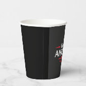 アメリカ湾愛国的アメリカ合衆国トランプ国旗 紙コップ (右)
