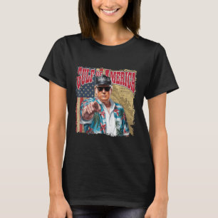 アメリカ湾愛国者からのトランプの挨拶 Tシャツ