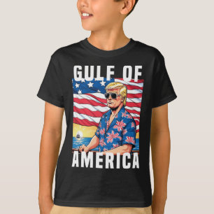 アメリカ湾愛国者からのトランプの挨拶 Tシャツ