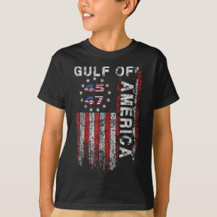 アメリカ湾愛国者からのトランプの挨拶 Tシャツ