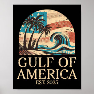 アメリカ湾波ヴィンテージメンズウィメンズキッズ ポスター