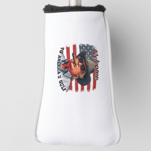 アメリカ湾米トランプへの自由 ゴルフヘッドカバー (回転90)