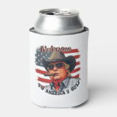 アメリカ湾米トランプへの自由 缶クーラー (缶正面)