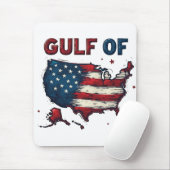 アメリカ湾米国の地図トランプ米国メキシコ湾 マウスパッド (マウス)