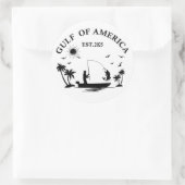 アメリカ湾魚釣りポールアメリカ愛国者 ラウンドシール (バッグ)