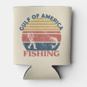 アメリカ湾魚釣りポールアメリカ愛国者 缶クーラー (正面)