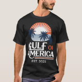 アメリカ湾2025 – アメリカの主権 Tシャツ (正面)