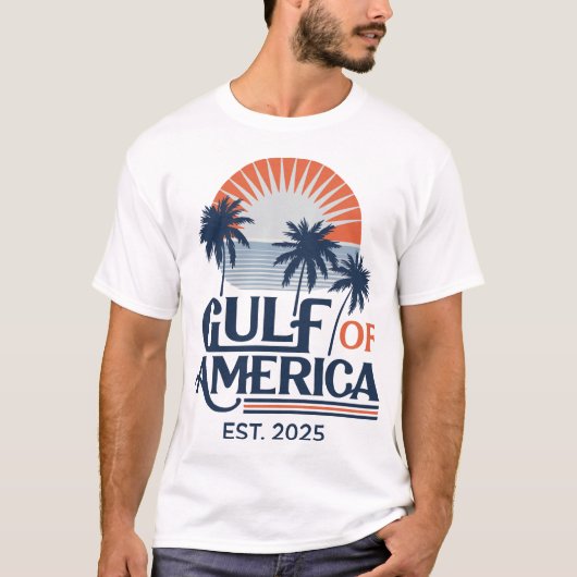 アメリカ湾2025 Tシャツ (正面)