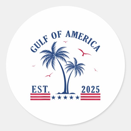 アメリカ湾、アメリカレトロ湾エスト ラウンドシール (正面)
