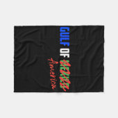 アメリカ湾_アメリカ合衆国パット フリースブランケット (正面(横))