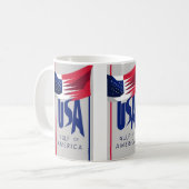 アメリカ湾 コーヒーマグカップ (正面左)