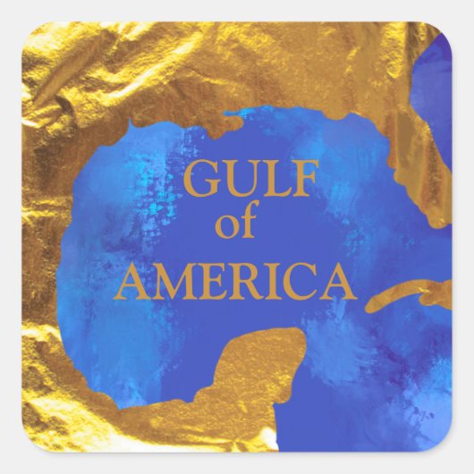 アメリカ湾 スクエアシール (正面)