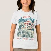 アメリカ湾 トライブレンドＴシャツ (正面)