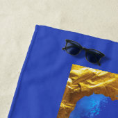 アメリカ湾 ビーチタオル (インサイチュ)