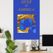 アメリカ湾 ポスター (ホームオフィス)