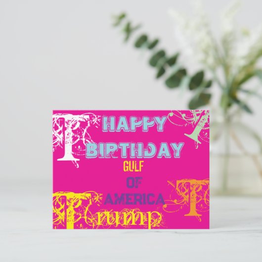 アメリカ湾 ポストカード (スタンド正面)